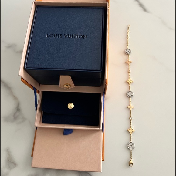 AUTHENTIC LOUIS VUITTON IDYLLE BLOSSOM BRACELET - Picture 4 of 6